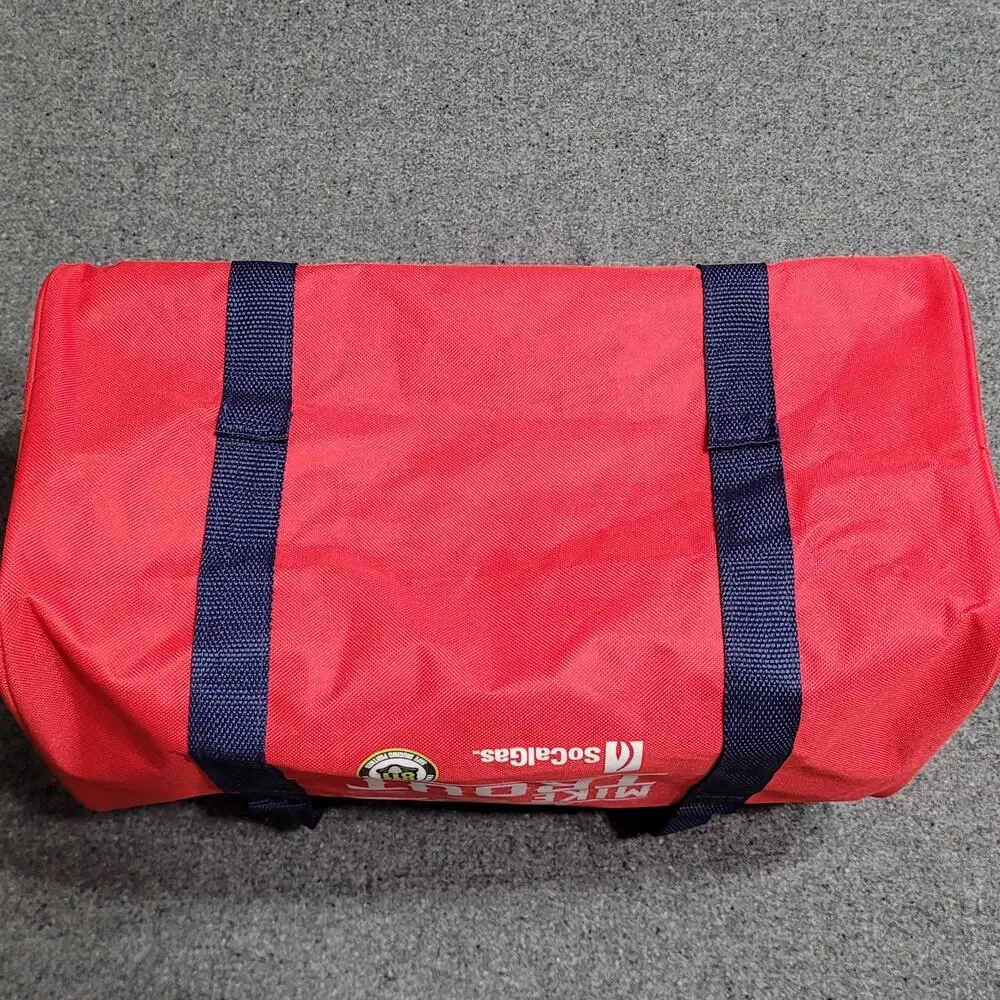 Los Angeles Angels Duffle Bag Red Blue Mike Trout SGA 2023 MLB 16